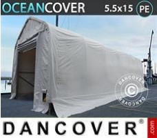 Varastoteltta  Oceancover 5,5x15x4,1x5,3m
